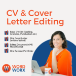 Package 2 — CV + Cover Letter Editing - €299