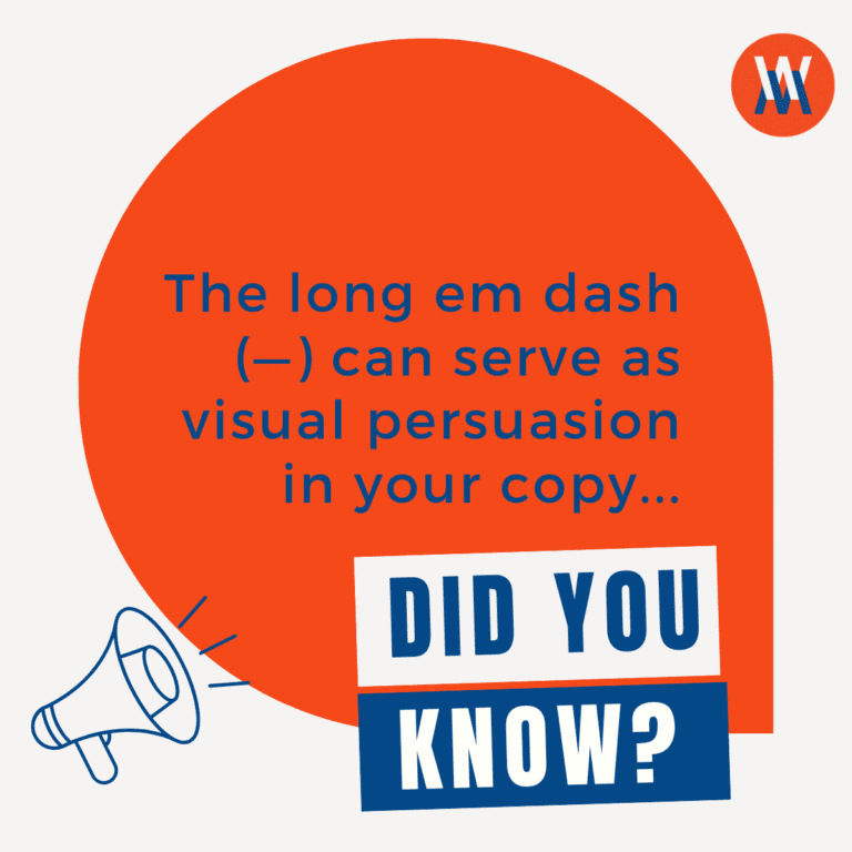 Using the Em Dash (—) in Copywriting — WordWorx